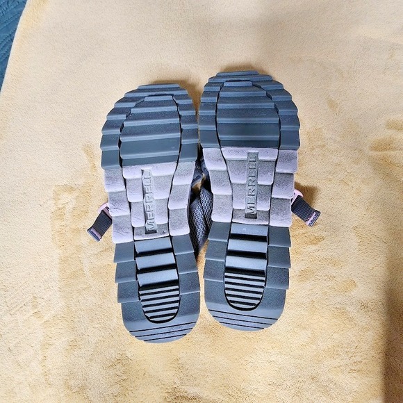 Merrell Alpine Cush Wrap Wedge Sandals in Lichen Size 11 - Picture 4 of 9